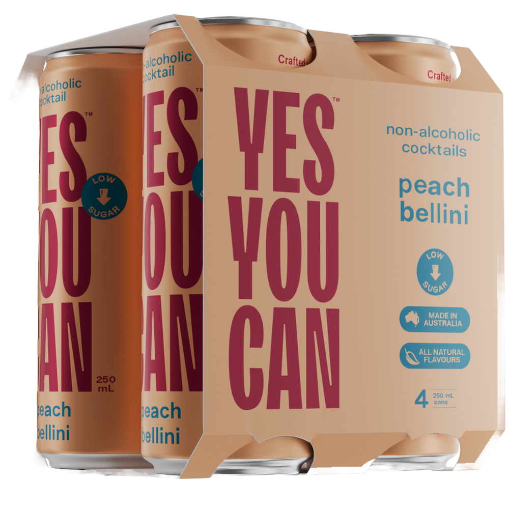 Yes You Can Peach Bellini - Pack of 4