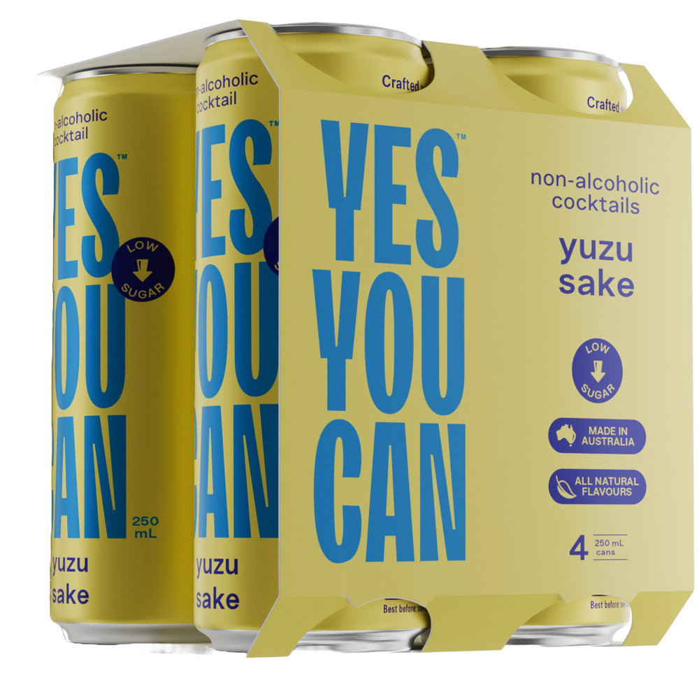 Yes You Can Yuzu Sake - Pack of 4