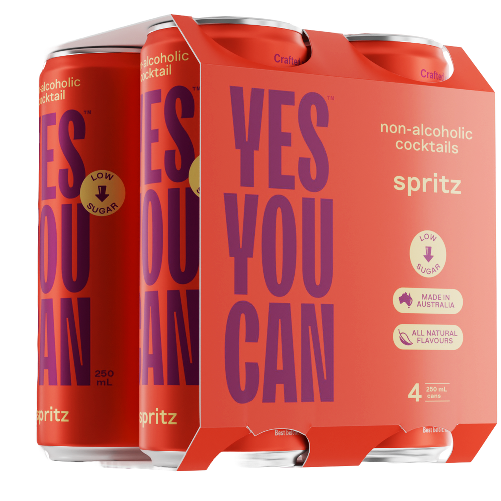 Yes You Can Alcohol Free Spritz - Pack of 4