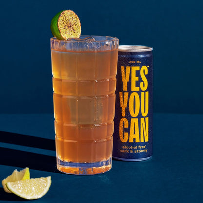 Non–Alcoholic Cocktails - Dark & Stormy